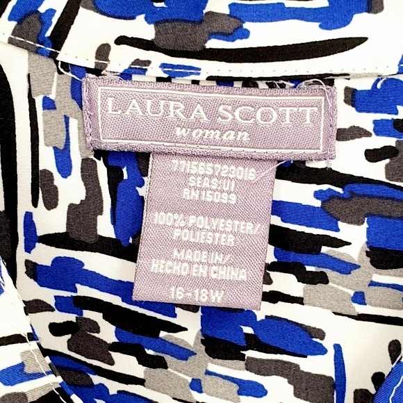 Laura Scott Button Up Blouse - Picture 9 of 12